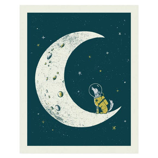 Howl at the Moon Screen Print