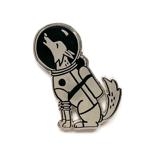Howl at the Moon Dog Astronaut Enamel Pin