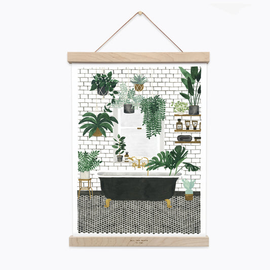 Medium Wooden Magnetic Hanging Frame