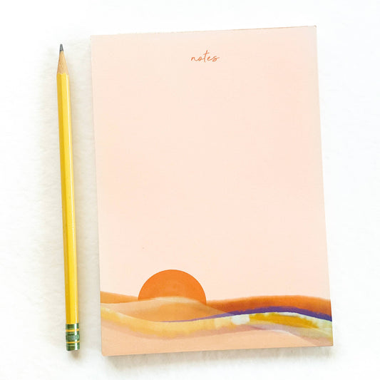 Blush Sun Notepad
