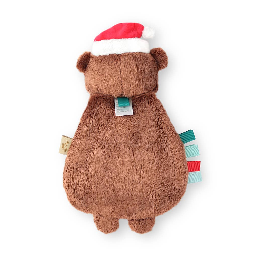 Holiday Kids Bear Plush and Teether Toy