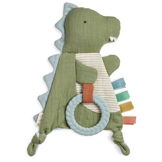 Dinosaur Sensory Toy with Baby Teether