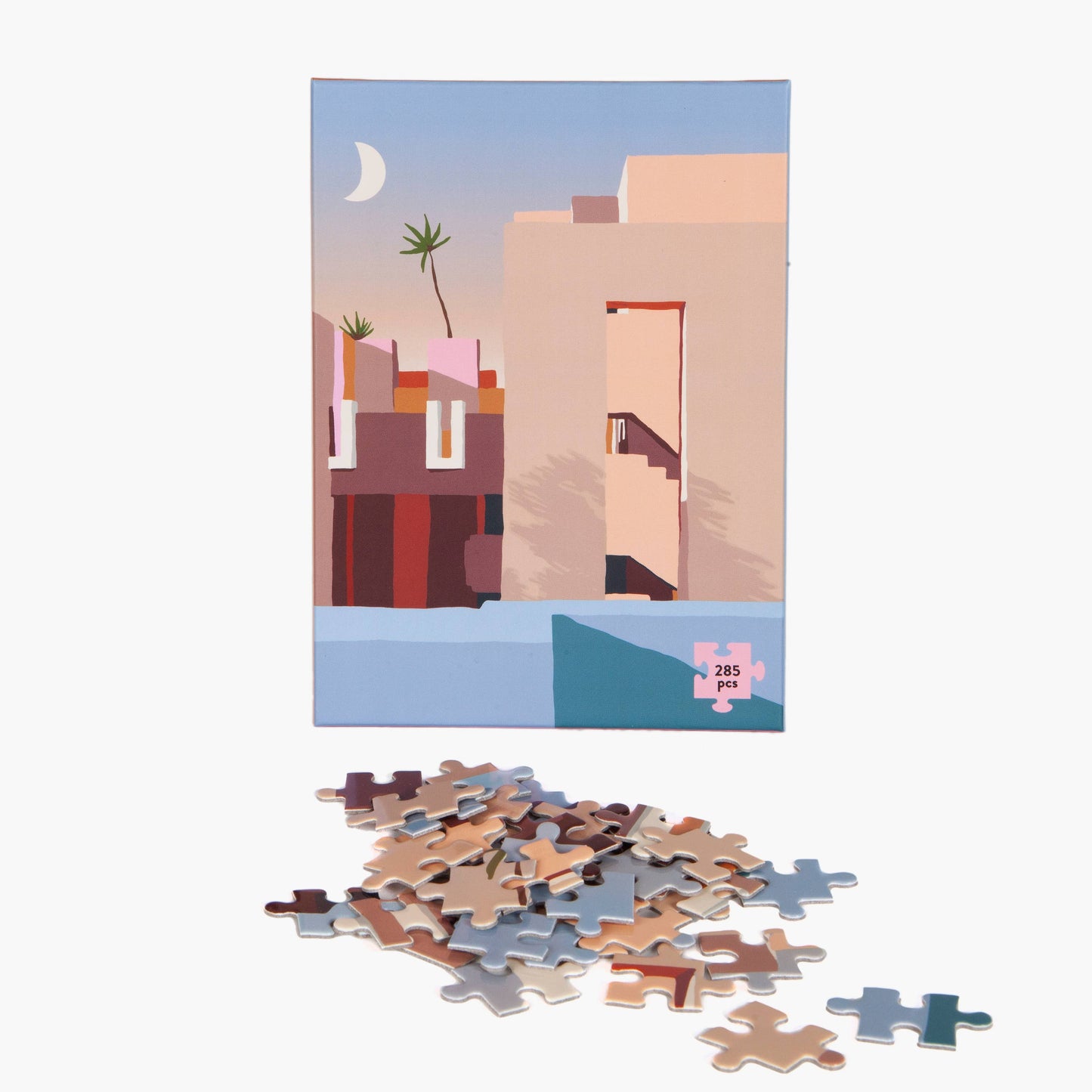 La Muralla Roja 285 Piece Jigsaw Puzzle