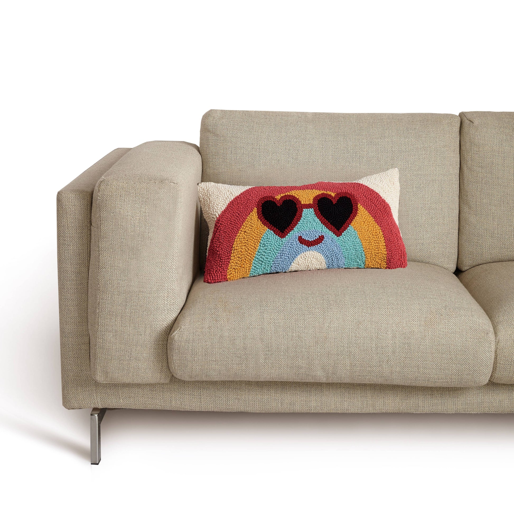 Love Rainbow Decorative Hook Pillow