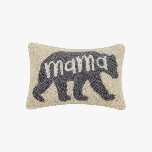 Mama Bear Rectangular Hook Pillow
