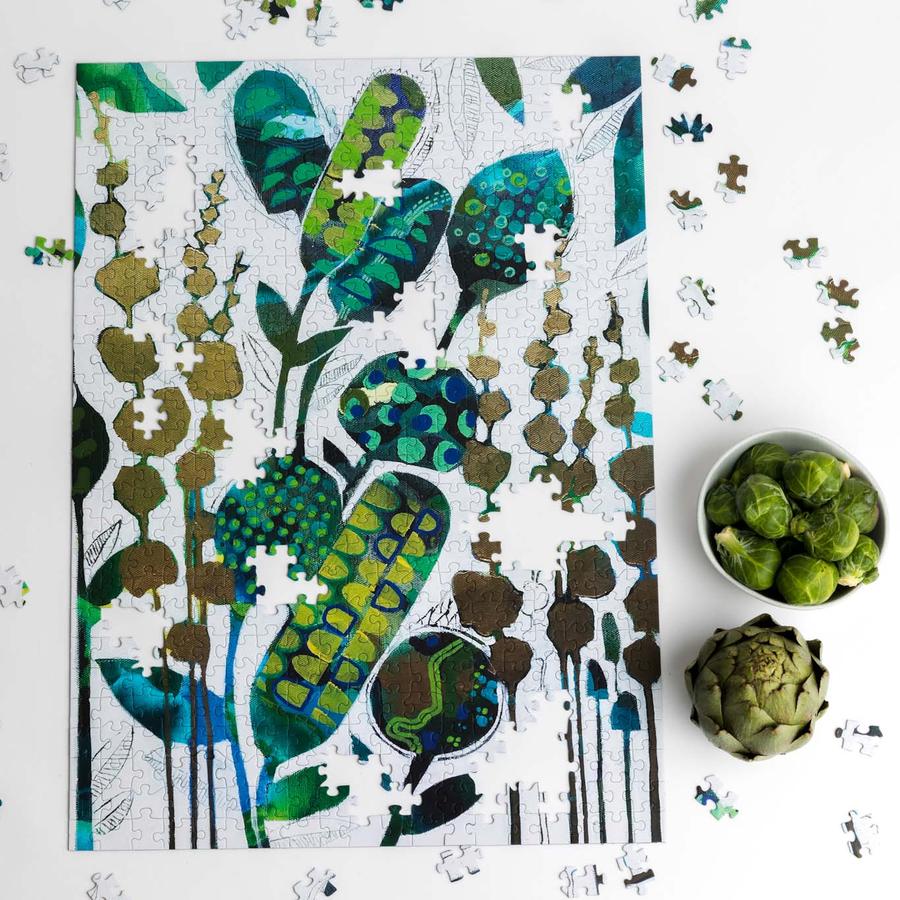 Botanical Song 500 Piece Modern Jigsaw Puzzle