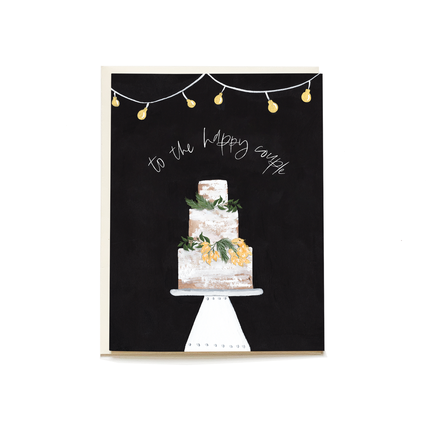 To the Happy Couple Wedding Greeting Card
