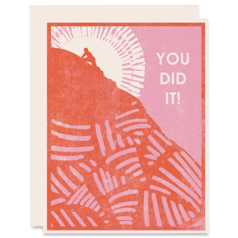 You Did It Celebration Greeting Card