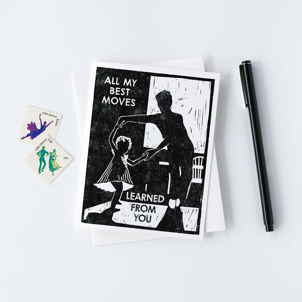 All My Best Moves Greeting Card