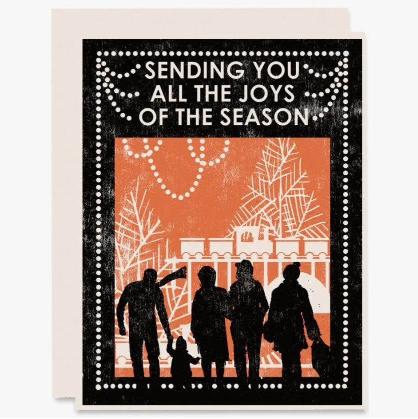 Joys of the Season Holiday Greeting Card
