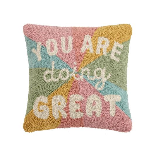 You Are Doing Great Decorative Hook Pillow