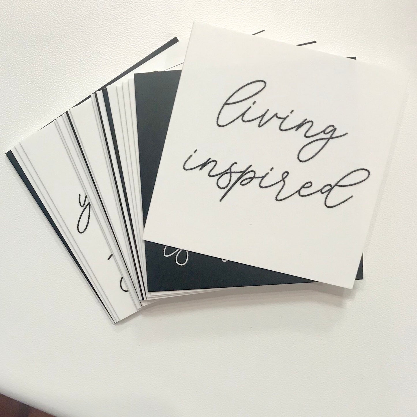 Inspirational Card Set with Holder